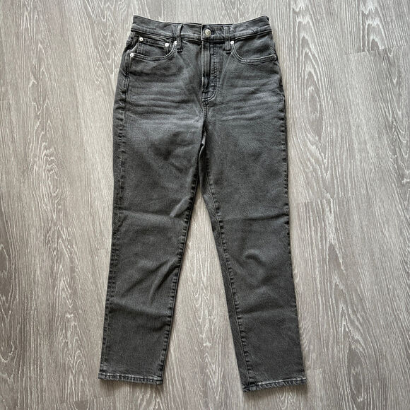 Madewell Jeans Womens 26 Perfect Vintage Faded Black - Picture 1 of 12